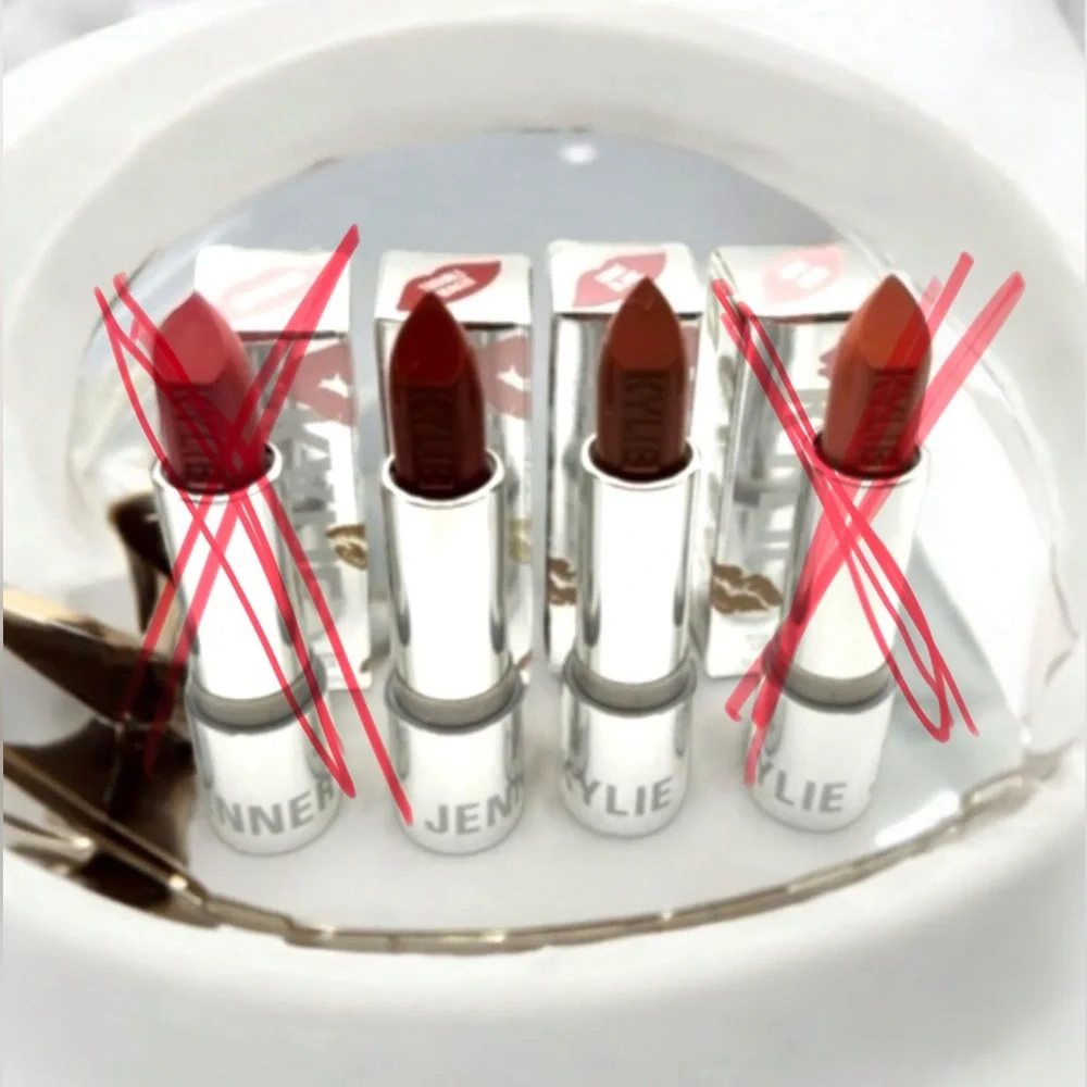 NIB Bundle Kylie Cosmetics 2 Lipstick Bundle-Free Kylie Bag - Picture 6 of 9